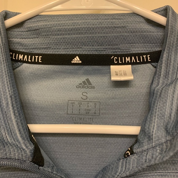Adidas Climalite Jacket Blue - Picture 2 of 4